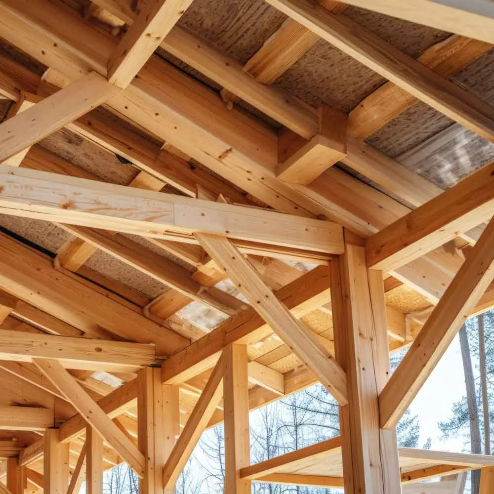 Dachstuhl Sägewerk Hubert Scheucher